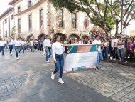 Destaca CESPA su participación en el desfile en conmemoración a la Revolución Mexicana.