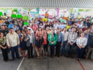 Firma de convenio con 10 presidentes en Región Sur.