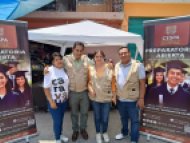 La oferta educativa de la Preparatoria Abierta CESPA en Caravana del Pueblo 