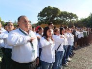 Celebramos con emoción el 215 Aniversario de la Independencia de México en Plaza Solidaridad.