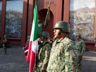 Celebramos con emoción el 215 Aniversario de la Independencia de México en Plaza Solidaridad.