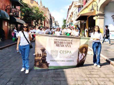 Desfile conmemorativo del Aniversario CXV de la Revolución Mexicana.